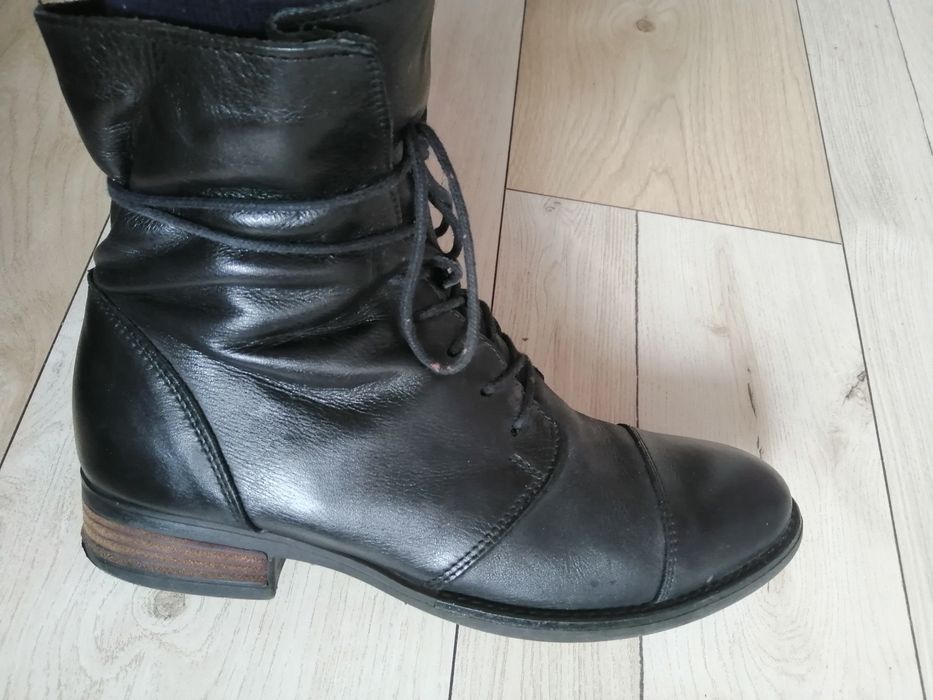 Ботинки, Кожаные, 40