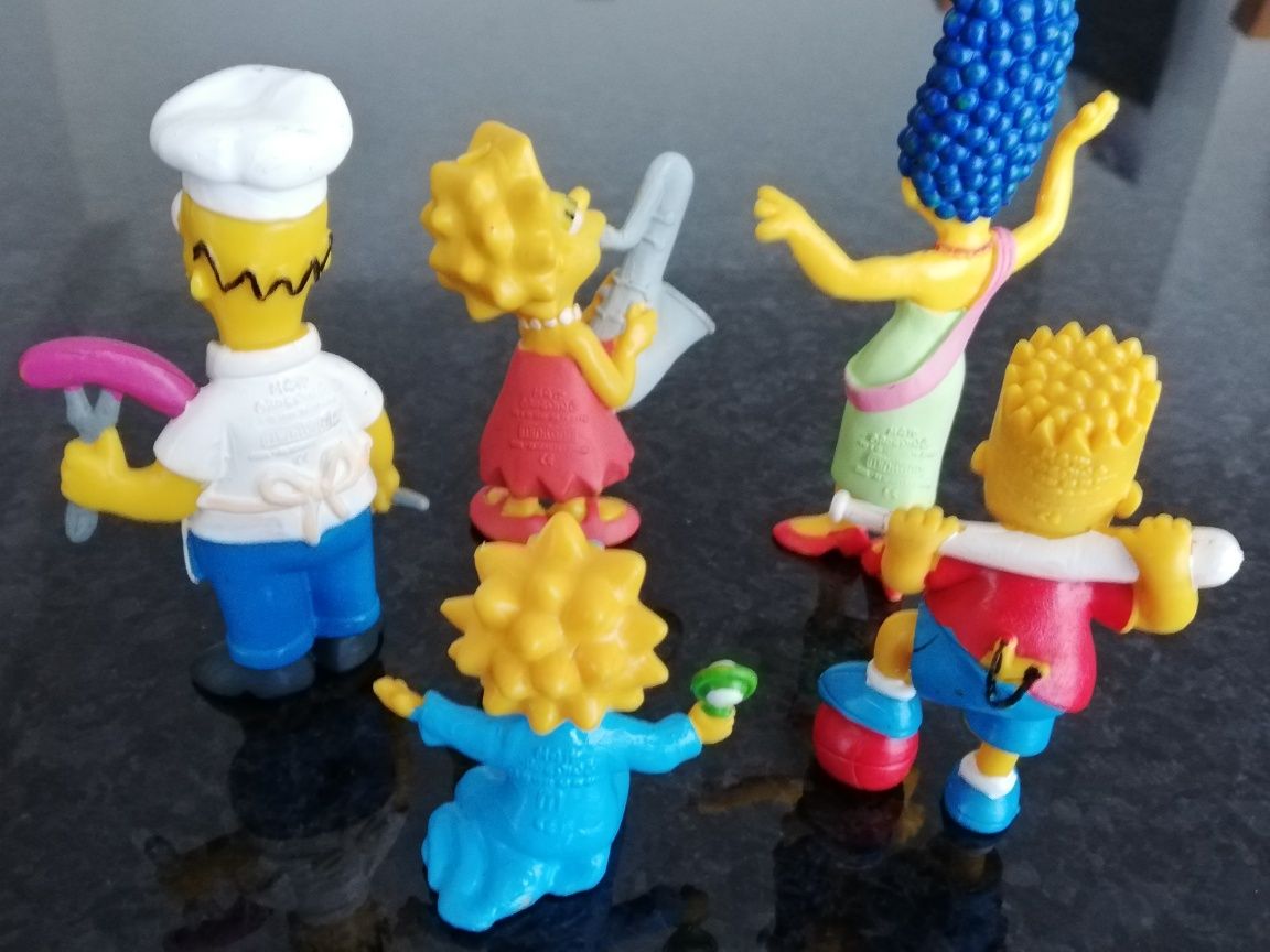 The Simpsons - figuras vintage da família (1991)