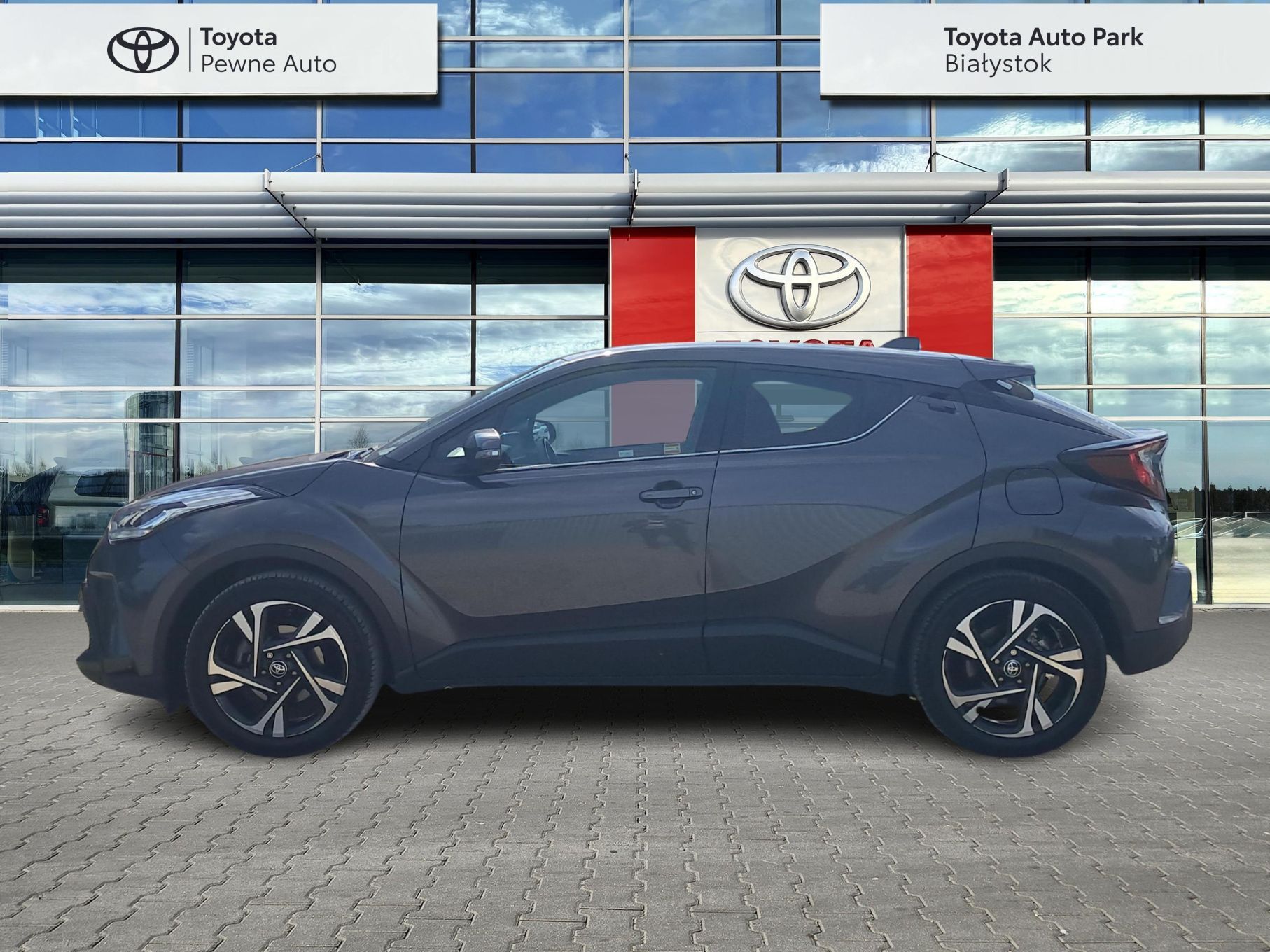 Toyota C-HR 1.8 Hybrid Style, Serwis ASO, Salon PL, Gwarancja 03/2027, FV VAT23%