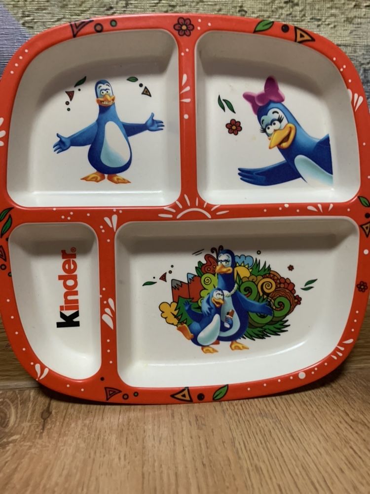 Тарелка киндер, kinder