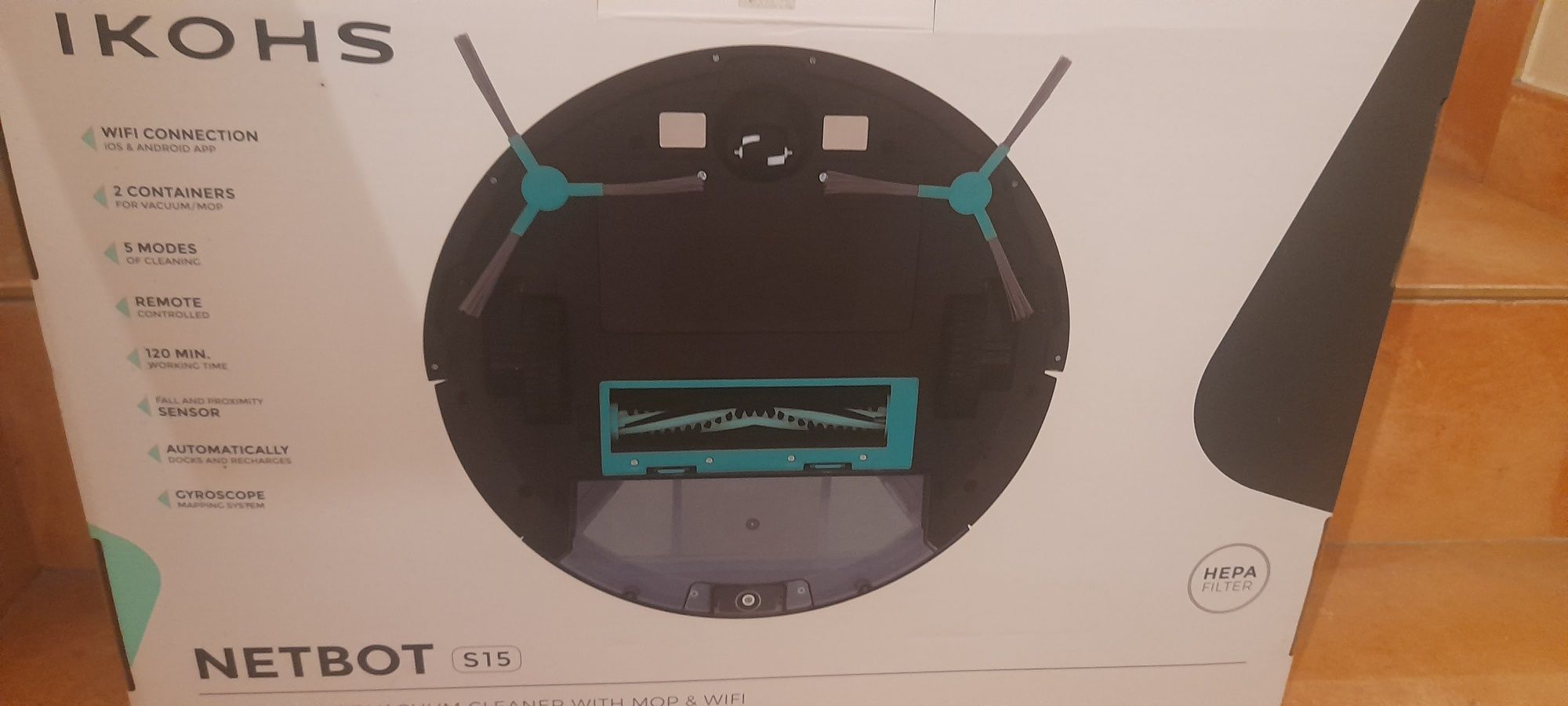 Aspirador Robô IKOHS Netbot S15 2.0