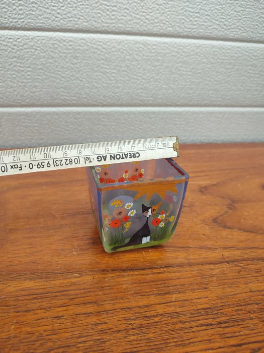Szklana osłonka - pojemnik - Goebel - Rosina Wachtmeister - Design G