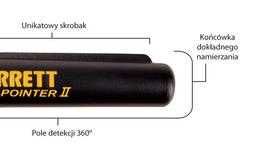 DO WYNAJĘCIA Wykrywacz metali firmy Garrett Pro 150, pointer pro2