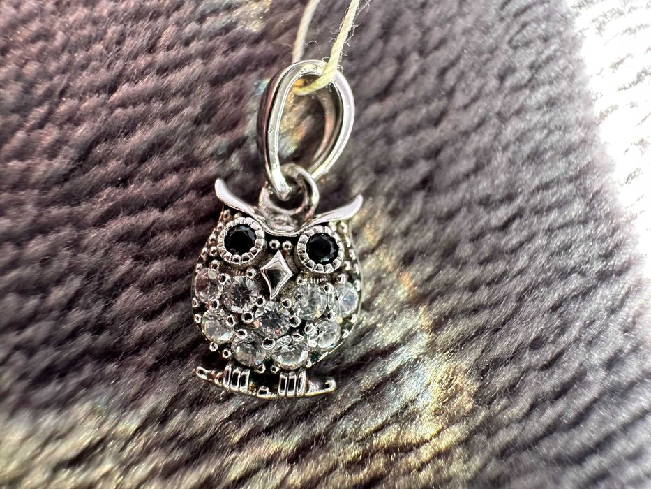 Srebrna zawieszka sowa firmy APART próba 925