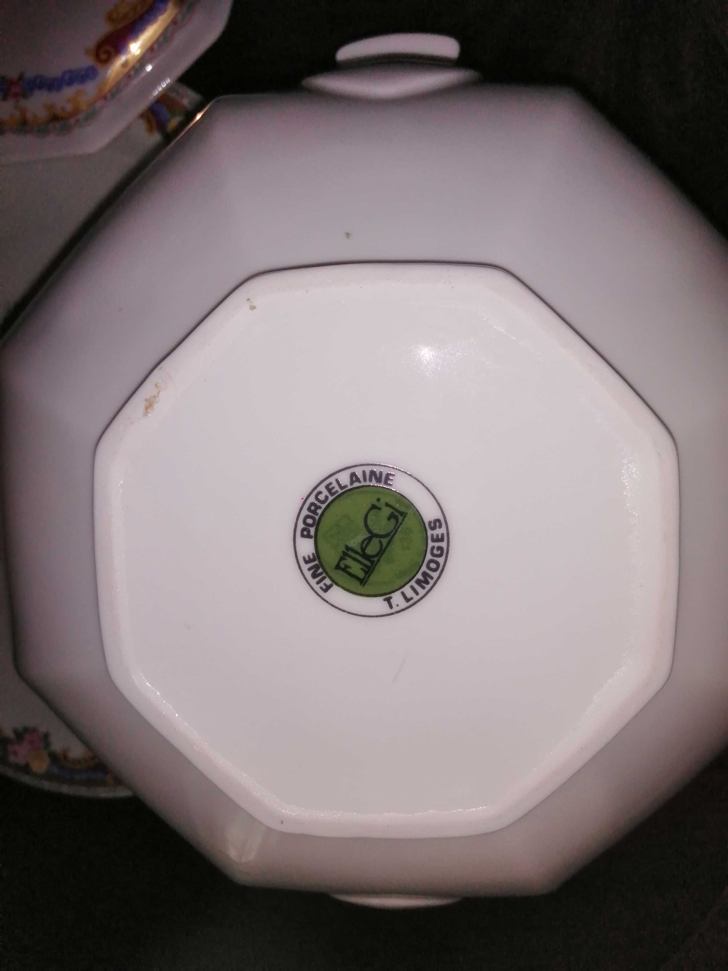 terrina de porcelana
