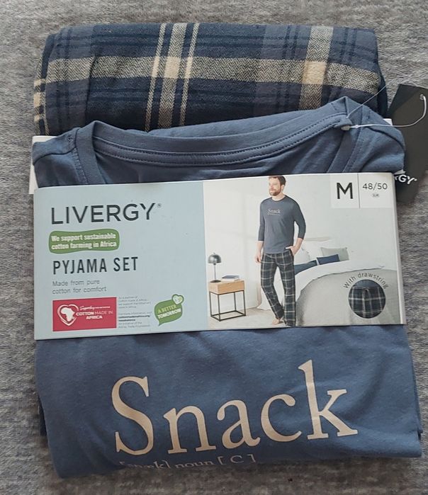 Nowa piżama męska Livergy M48/50