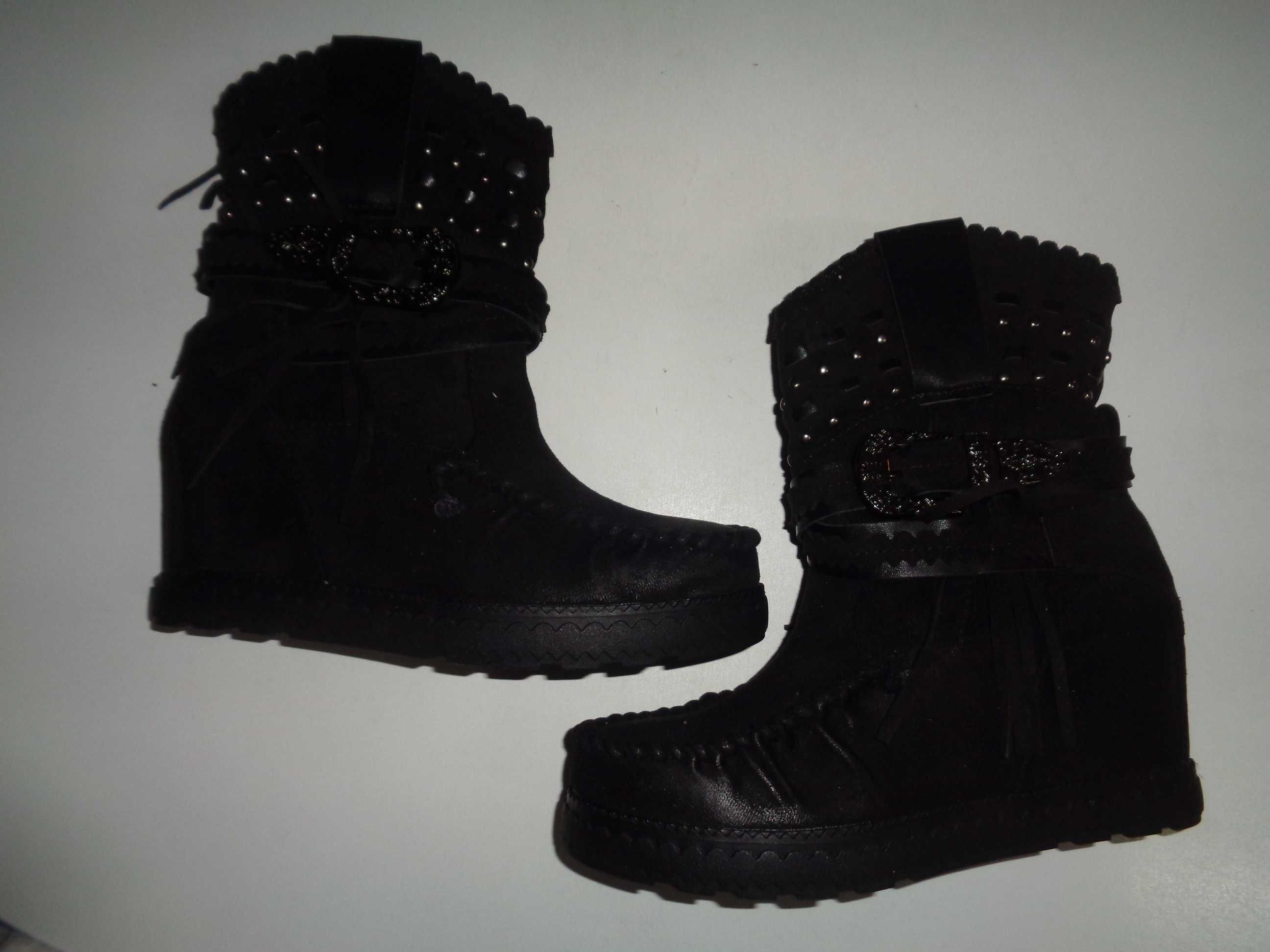 botas pretas 36 novas