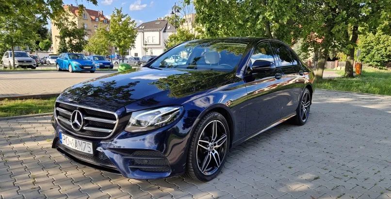 Mercedes-Benz Klasa E AMG Bezwypadkowy Polski Salon 2xKluczyk Pełna Opcja Faktura VAT