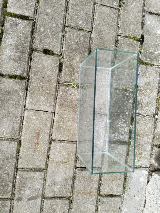 Akwarium małe szklane
