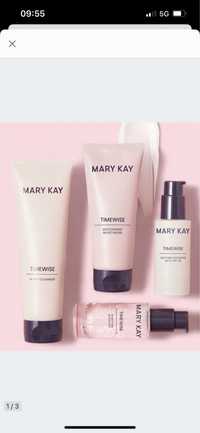 Zestaw kosmetyków Mary Kay Time Wise do cery tłustej.