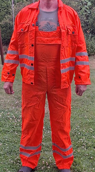 Ubranie robocze nowe ,lekkie,oddychający materiał 176/95