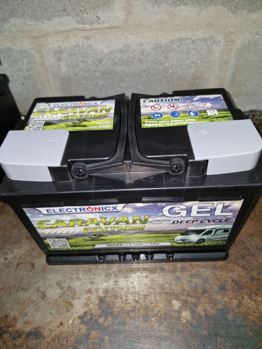 Гелевый аккумулятор Electronicx Caravan Edition 100 ah 12v