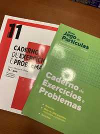 Livros de exercícios de física e química 11 ano