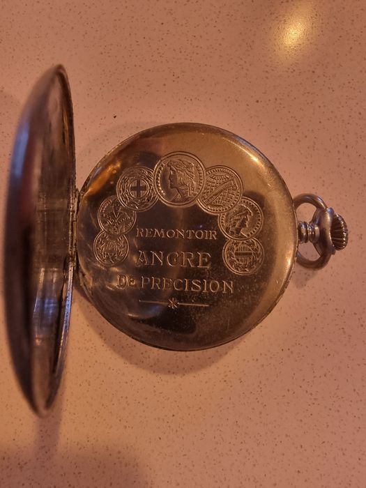 Relógio de Bolso Vintage MAVAR SUPER