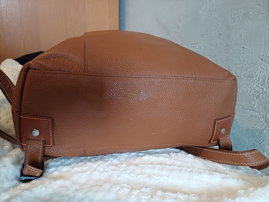 Большой рюкзак Longhamp,натуральная кожа