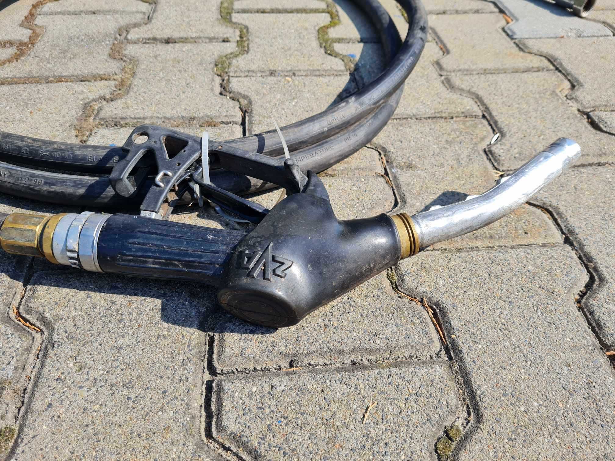 Pistolet dystrybutora paliwa z wężem 6m