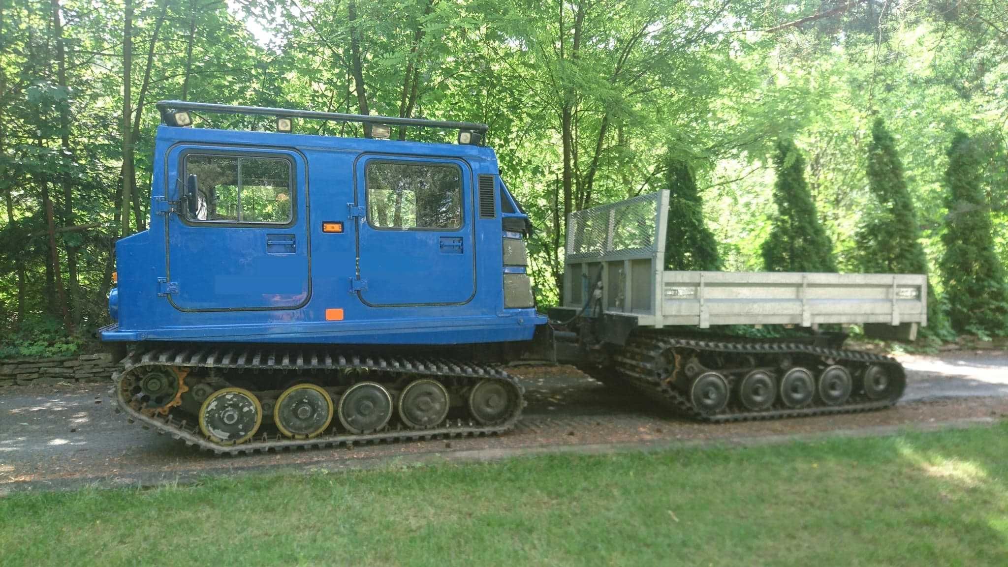 Hagglund BV206 Ratrak Amfibia hds energetyka bagno unimog