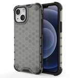 Honeycomb etui pancerny pokrowiec z żelową ramką iPhone 13 mini czarny