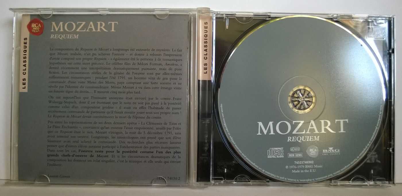 CD Mozart Requiem Haydn Te Deum A l'Imperatrice Marie-Therese NOWA