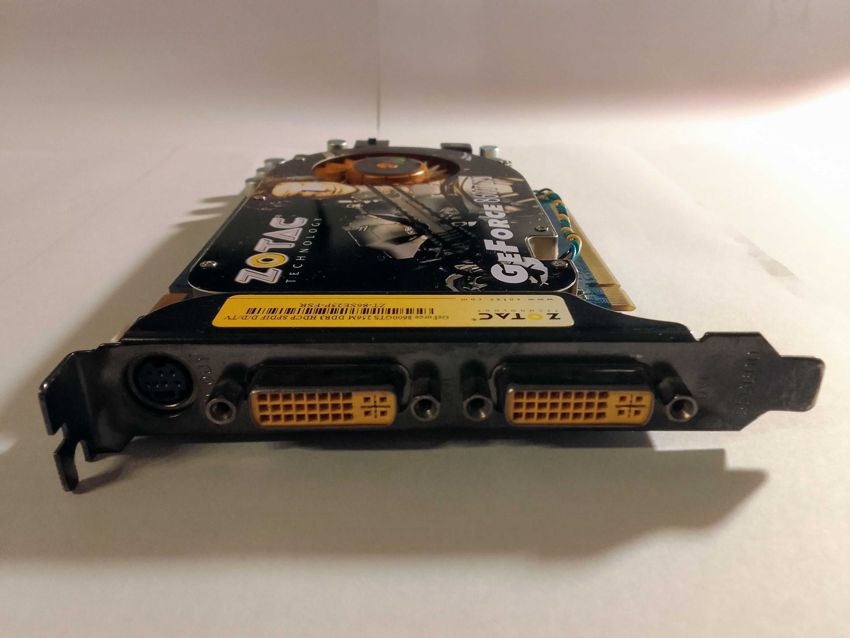 Видеокарта Zotac PCI-Ex GeForce 8600 GTS