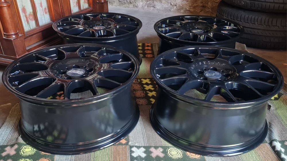 Jak nowe czarne alufelgi BBS Motor Sport 81/2JX19H2 R19 5x112 ET35