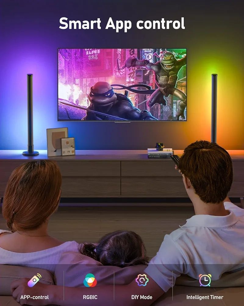 Lampki na biurko rgb