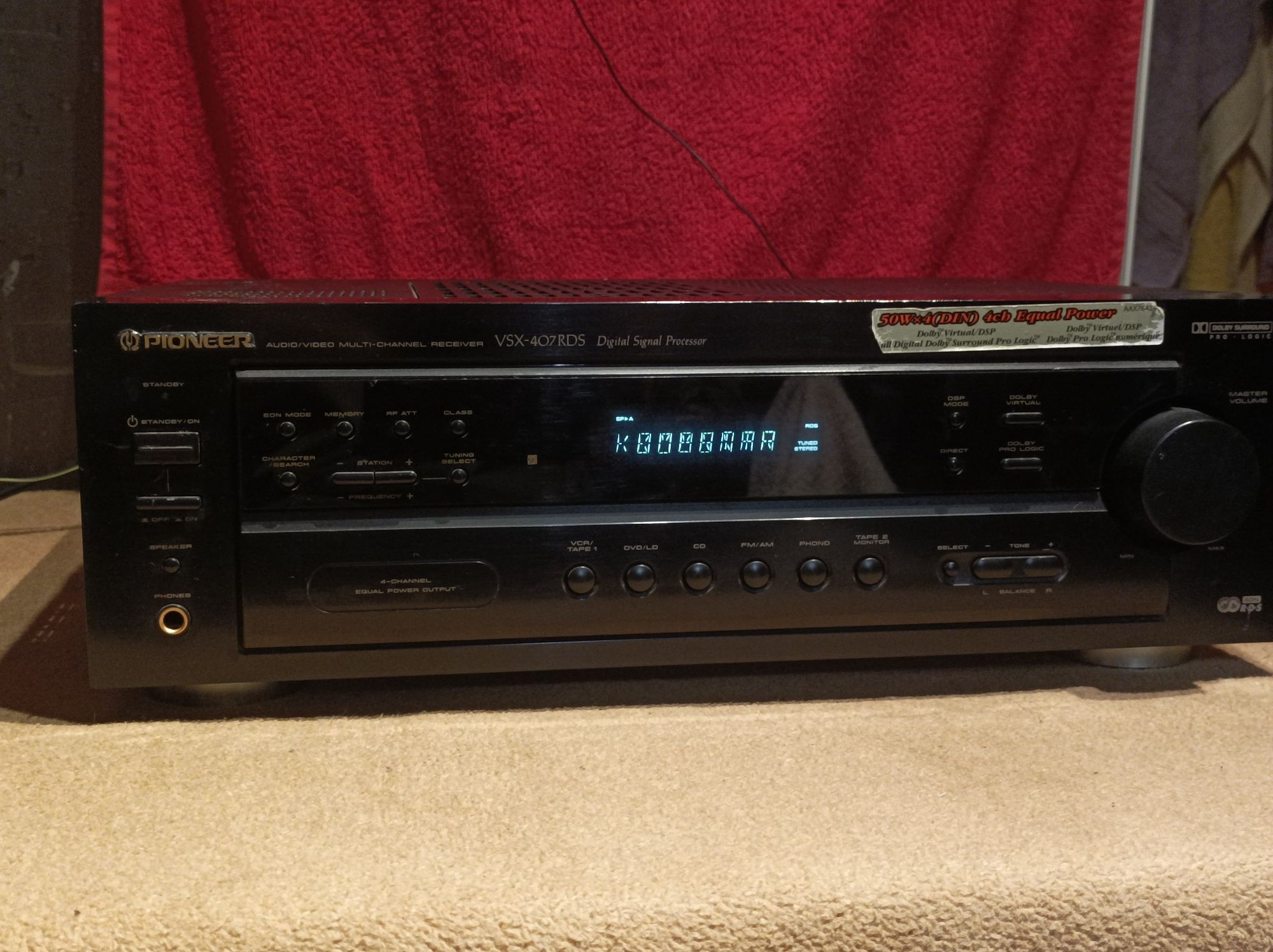 Amplituner Pioneer VSX 407RDS,U.K.! Tanio!