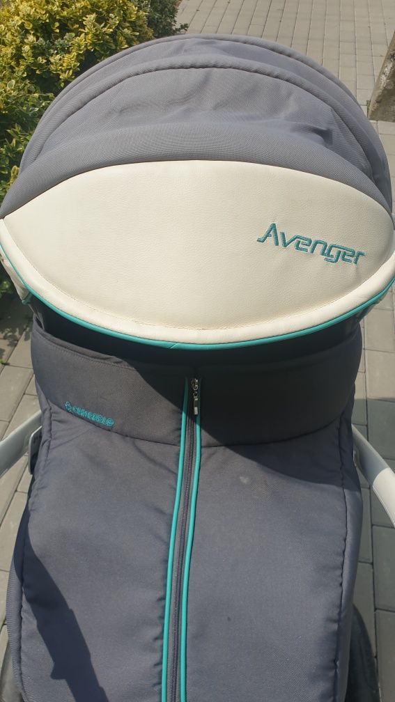 Wozek 3w1 Camarelo Avenger