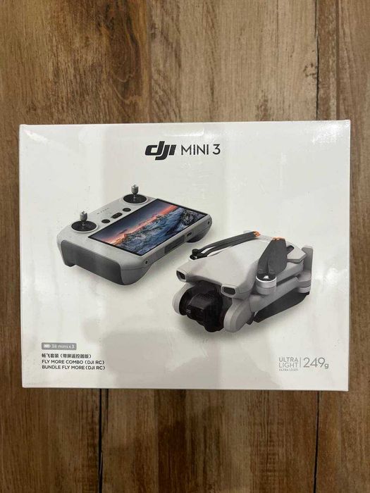 DJI Mini 3 Fly More Combo 4K Nowy, europejska wersja