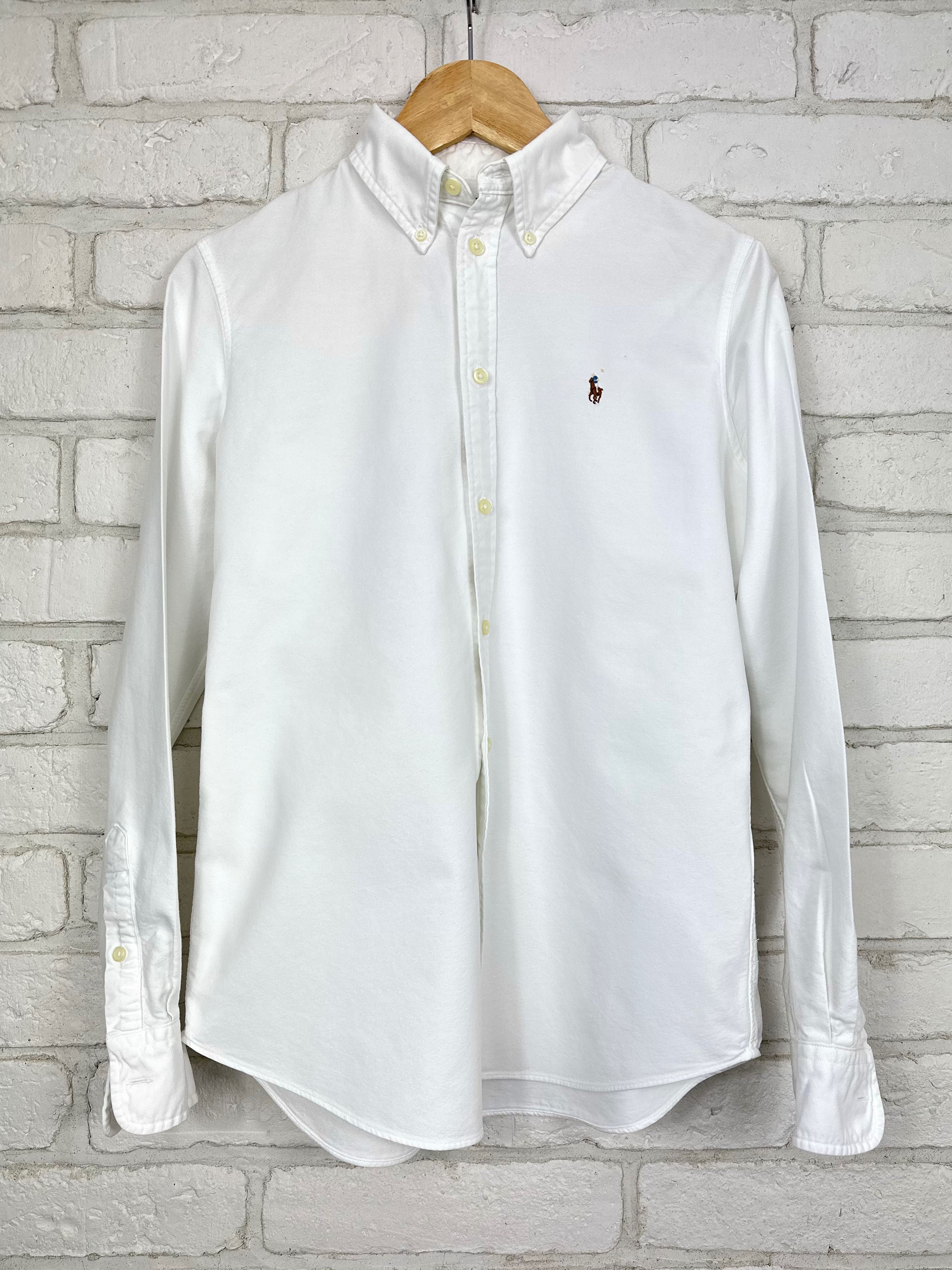 Biała koszula polo Ralph Lauren