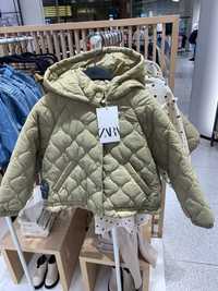 Zara весна 2023 ! деми  куртка парка 104 и 110 см