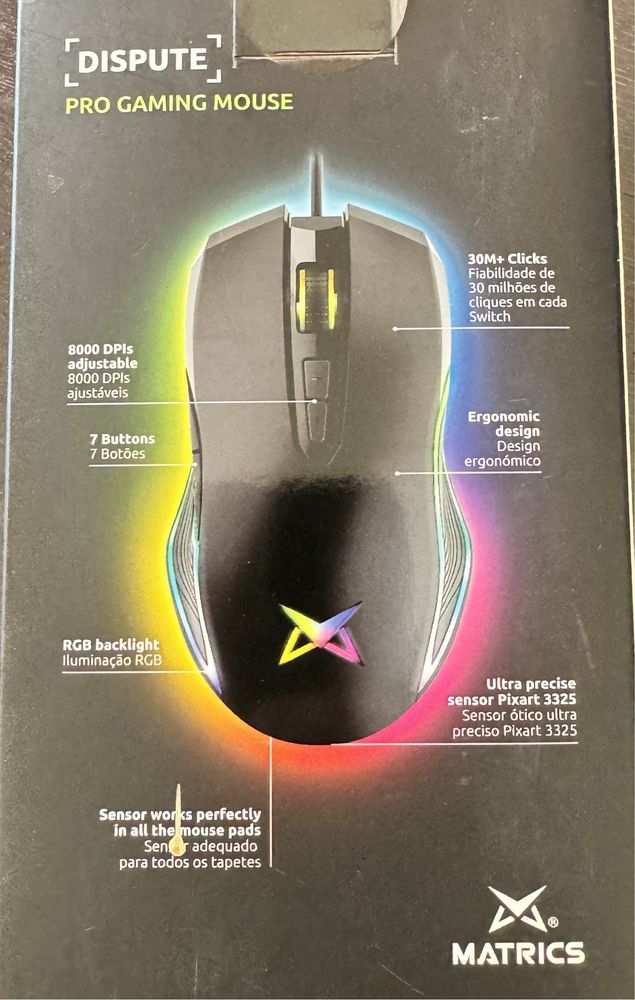 Rato gaming Matrics e base Razer