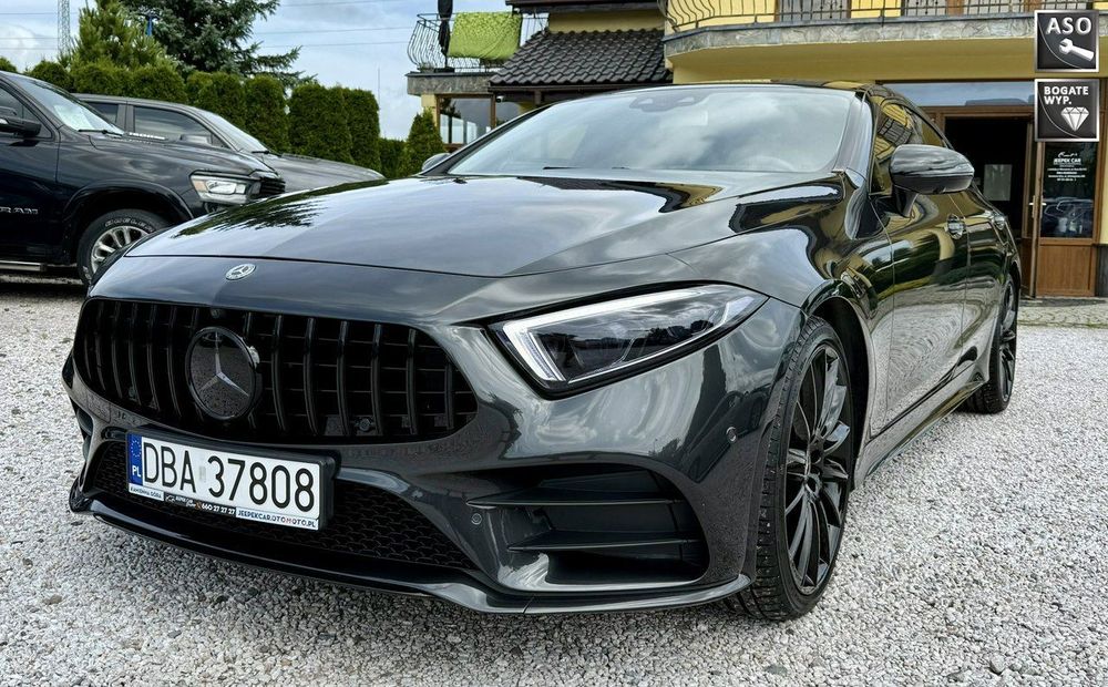 Mercedes-Benz CLS Hybryda,Full wersja,4-Matic,Idealny