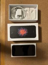 iPhone SE 1 generacja 64GB czarny, sprawny, pudełko, ładowarka