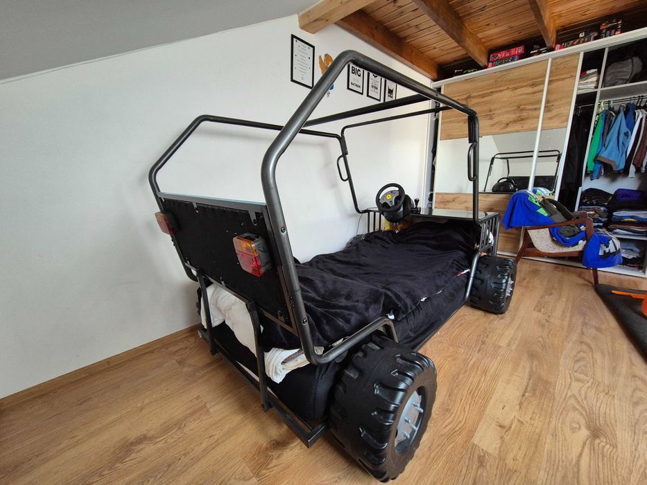 Łóżko samochód dla dziecka