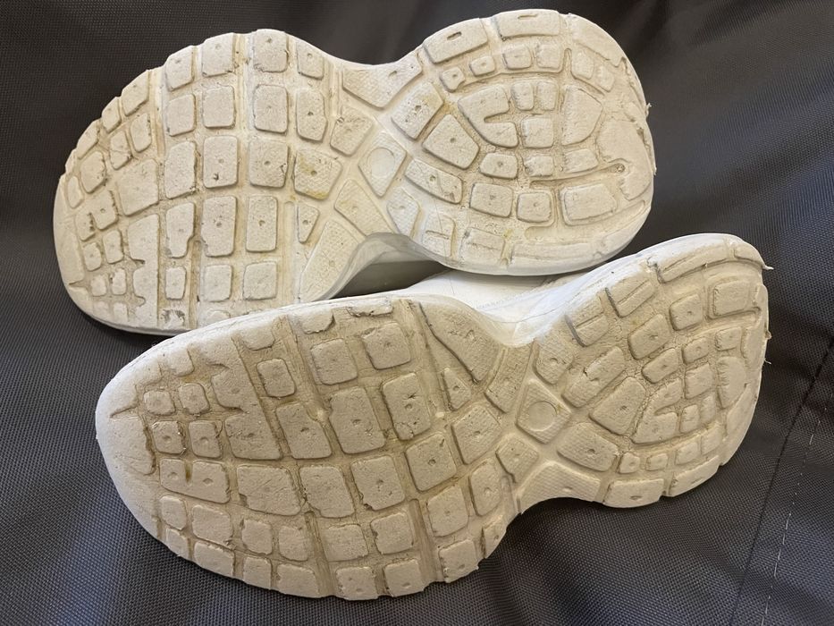 Кроссовки кросівки  білі унісекс екошкіра 20.5 см