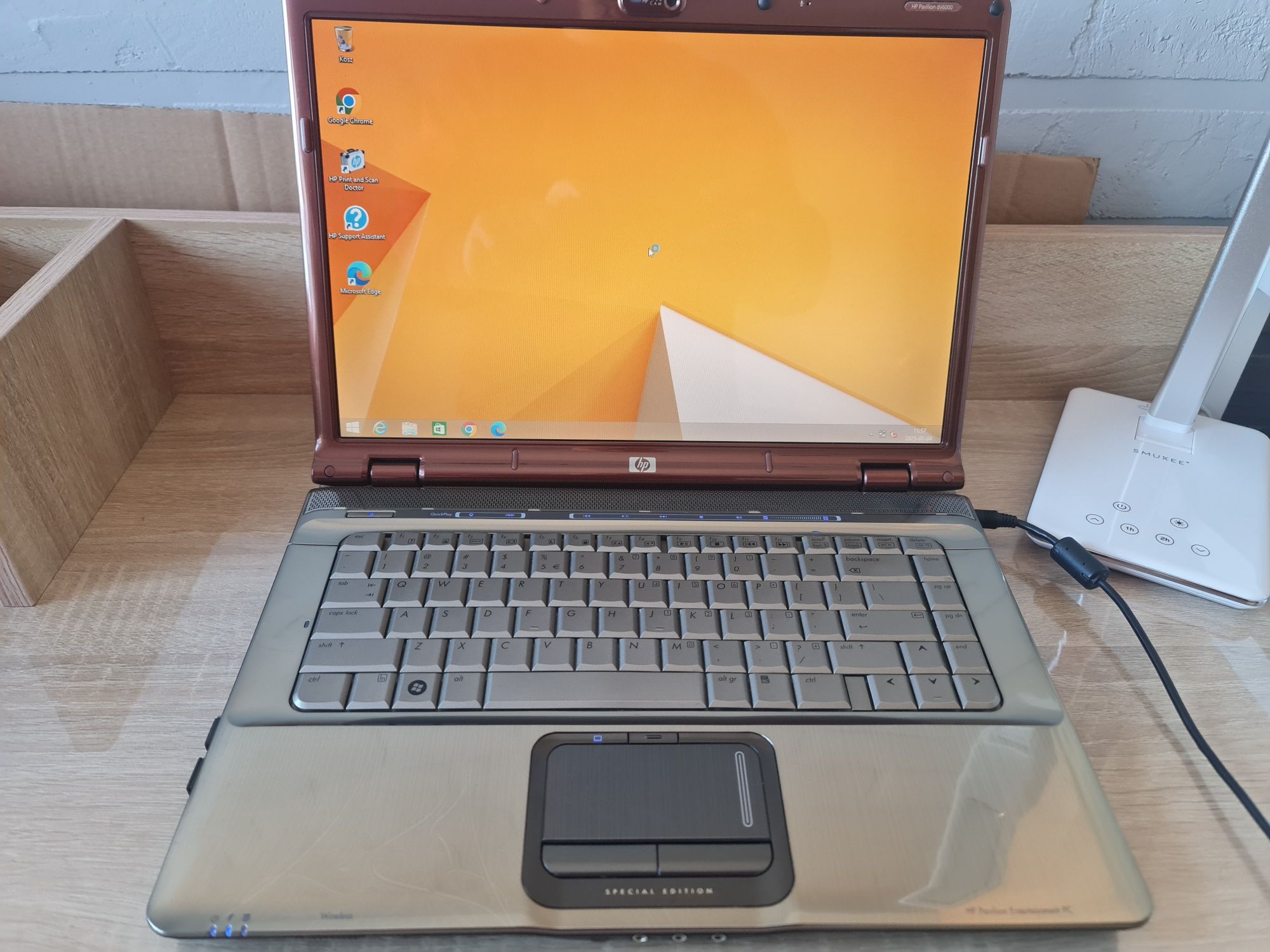 HP palivion dv6100