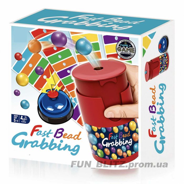 Настільна гра "Fast Bead Grabbing" / Кольорова доріжка / гра для всіх