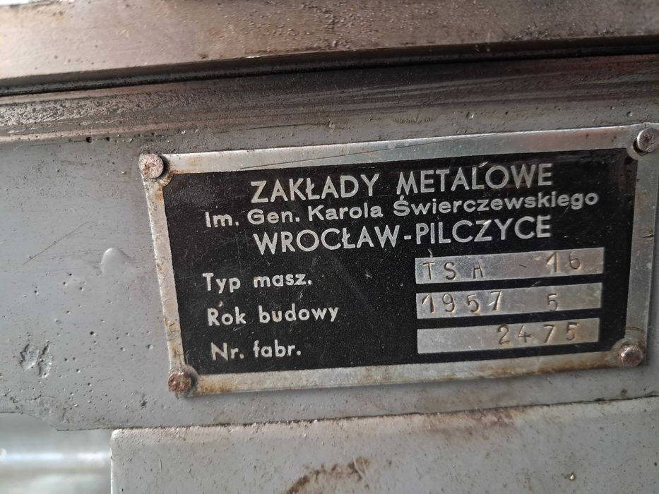 Polska TOKARKA  TSA 16