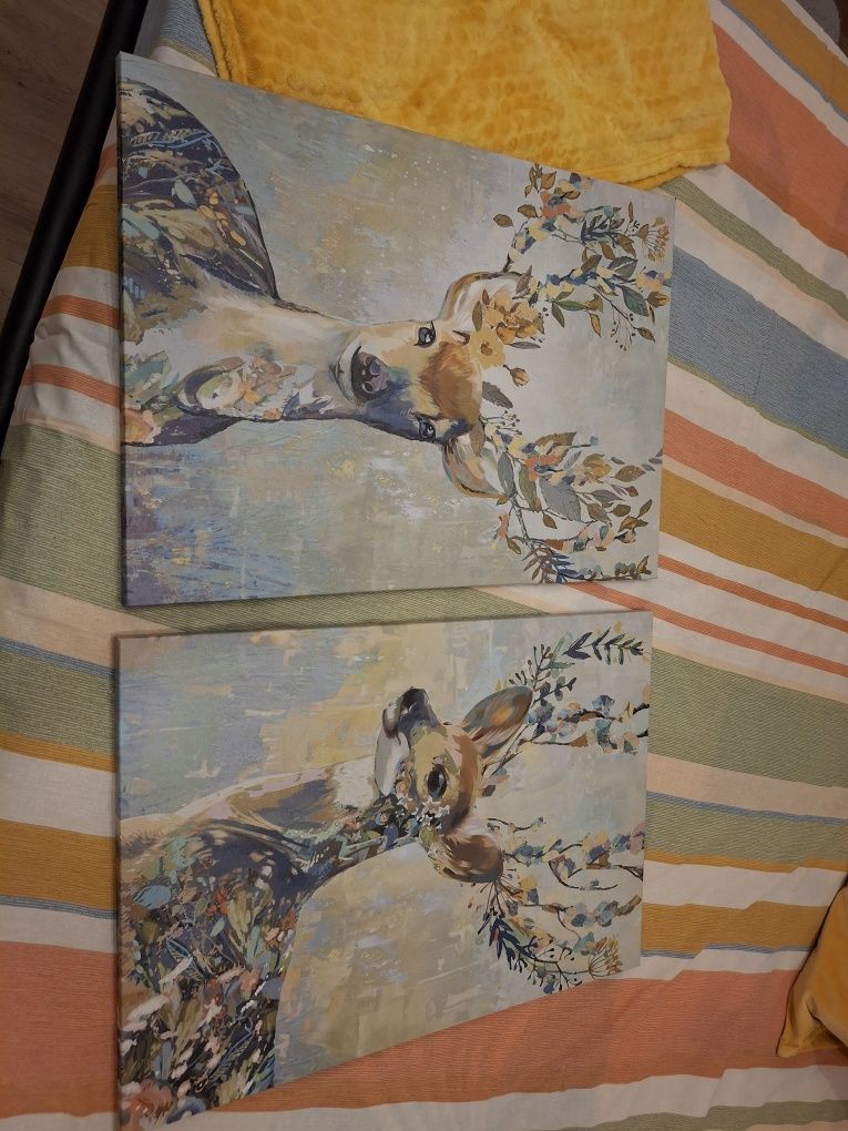 Quadro Tela Renas