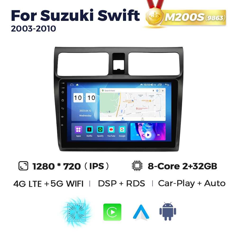 Штатна магнітола Suzuki Swift Android GPS навігація