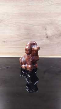 Ceramiczna figurka PRL pies