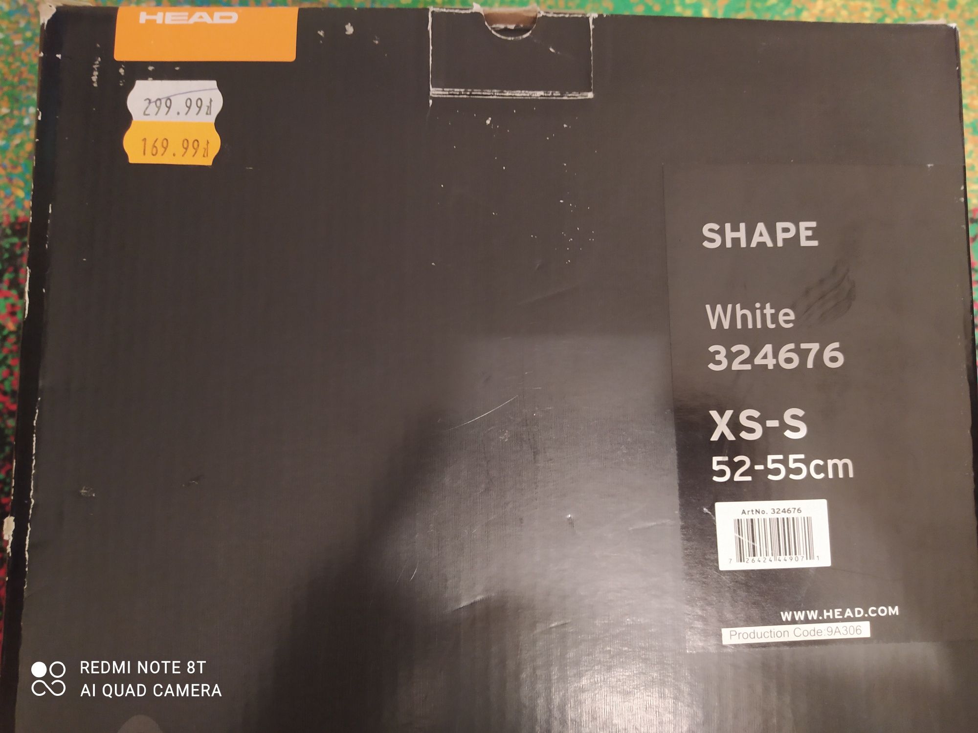 kask narciarski Head Shape XS-S biały
