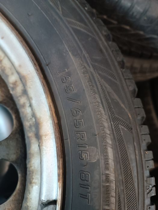 Koła Smart 4x100 15 Opony Zimowe 165 65 R15 i 185 60 R15