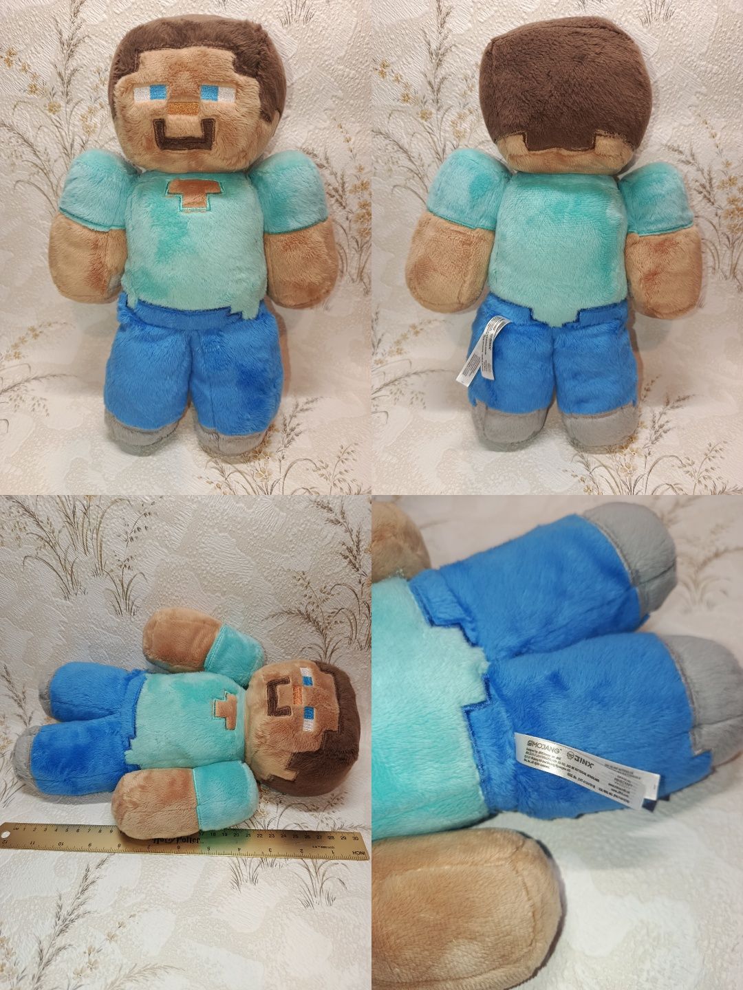 Мягкая игрушка Майнкрафт Стив Крипер Свинка Minecraft