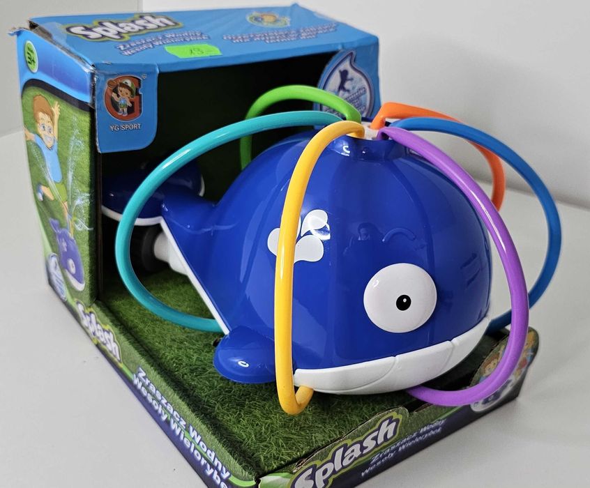 Splash wesoły wielorybek zraszacz wodny
