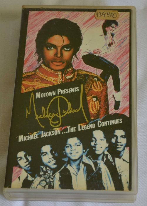 Michael Jackson The Legend Continues kaseta VHS unikat