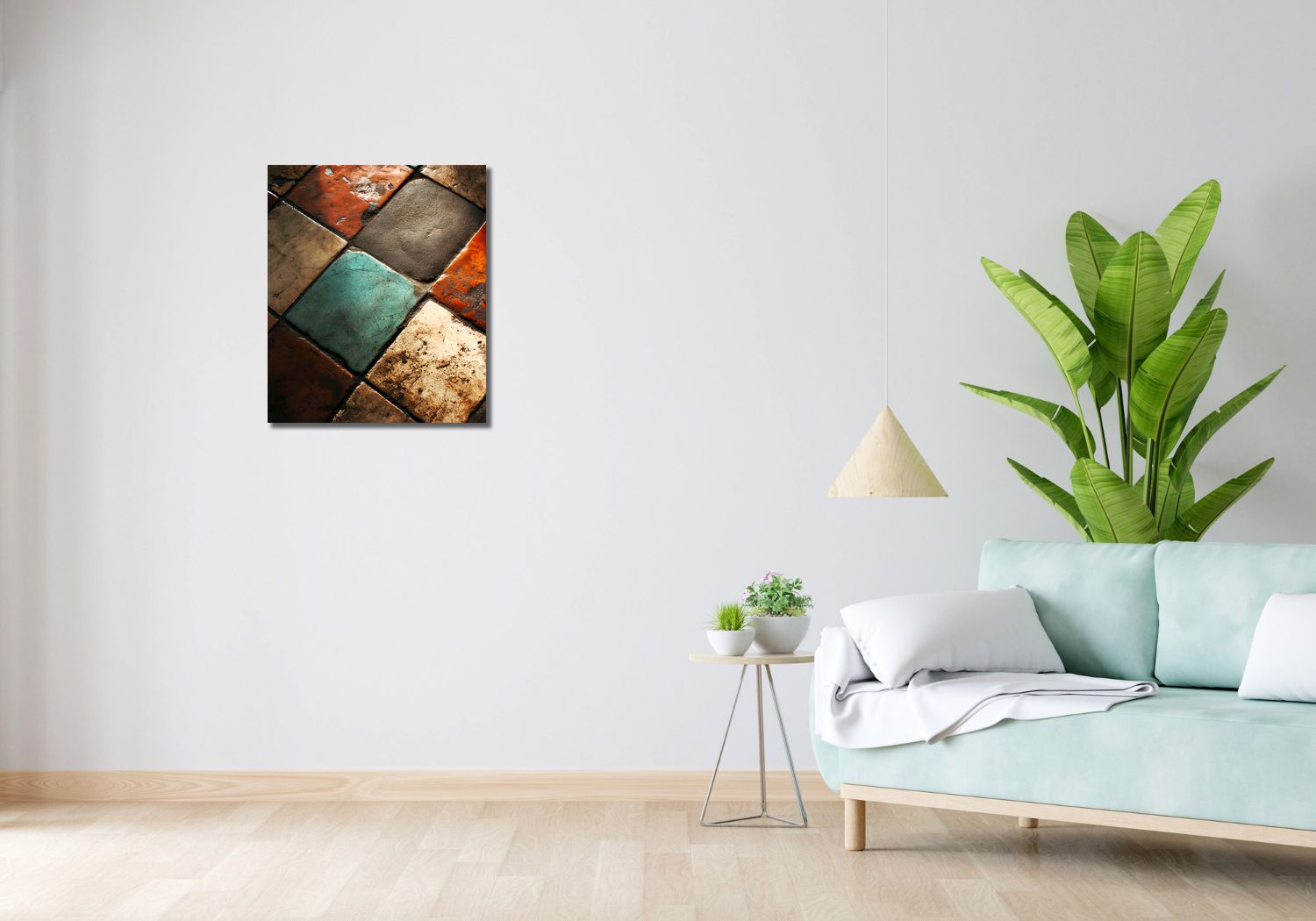 Obraz 50x60cm Ceramiczna Kompozycja