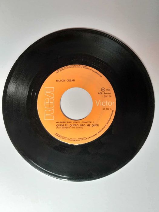 Single Vinil Nilton Cesar - Quem eu quero não me quer