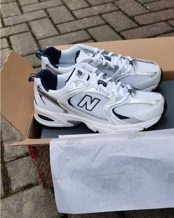 New Balance_530_white Moda_Buty_Mokasyny Mokasyny R.39.5